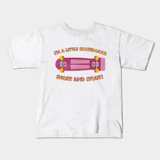 First skateboard Kids T-Shirt